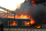Brand Industrie Agrarisch NB Grote Brand Boerderij Nittersweg Munnekezijl